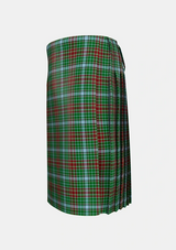 Traditional_Gayre_Tartan_164_kilt_left_image_with_pleated_design_and_adjustable_buckles_for_men