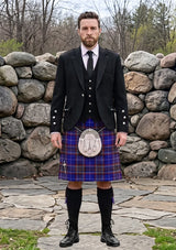 Traditional_Gemmell_of_Dumfries_Galloway_Tartan_Kilt_and_Argyle_Jacket_Kilt_Outfit_front_image