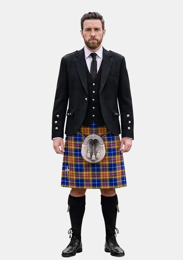 Traditional_German_Tartan_3190_Kilt_and_Argyle_Jacket_Kilt_Outfits_front_image