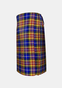 Traditional_German_Tartan_kilt_3190_left_image_with_pleated_design_and_adjustable_buckles_for_men