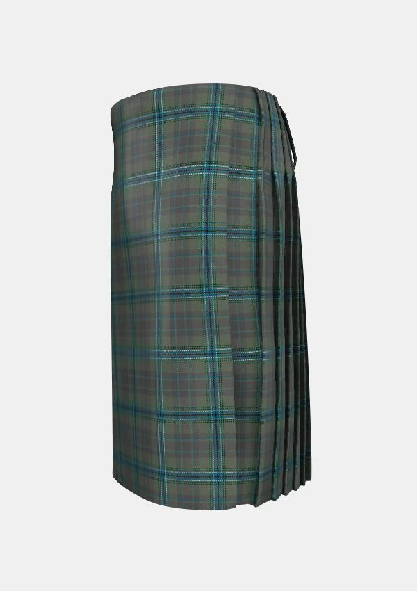 Traditional_Giants_Causeway_Tartan_kilt_left_image_with_pleated_design_and_adjustable_buckles_for_men
