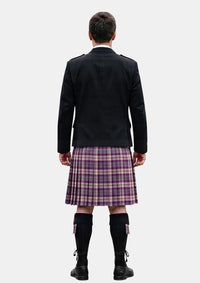 Traditional_Gigha_Lilac_Tartan_7582_Kilt_and_Argyle_Jacket_Kilt_Outfits_back_image