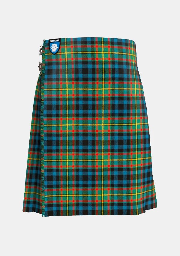 Traditional_Gillies_tartan_324_kilt_front_image_with_pleated_design_and_adjustable_buckles_for_men