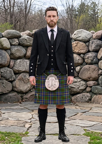 Traditional_Glasgow_City_of_Culture_Tartan_Kilt_and_Argyle_Jacket_Kilt_Outfit_front_image