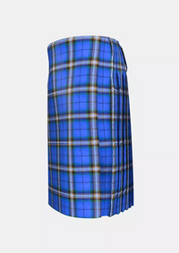 Traditional_Glasgow_University_Tartan_kilt_left_image_with_pleated_design_and_adjustable_buckles_for_men