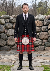 Traditional_Glennie_Tartan_4116_Kilt_and_Argyle_Jacket_Kilt_Outfit_front_image