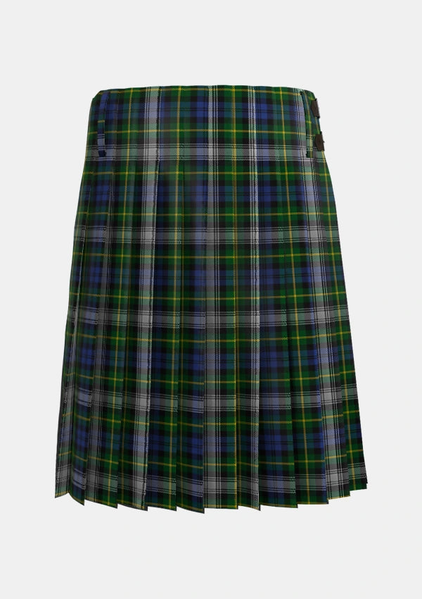 Traditional_Gordon_Dress_2_Tartan_305_kilt_back_image_with_pleated_design_and_adjustable_buckles_for_men