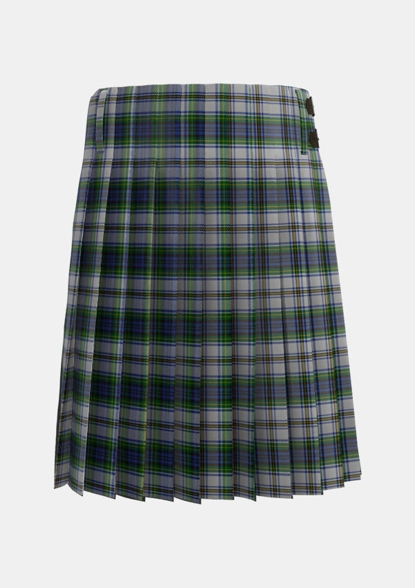 Traditional_Gordon_Dress_3_Tartan_315_kilt_back_image_with_pleated_design_and_adjustable_buckles_for_men