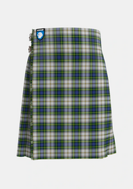 Traditional_Gordon_Dress_4_Tartan_347_kilt_front_image_with_pleated_design_and_adjustable_buckles_for_men