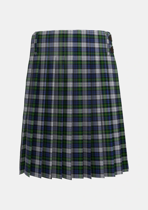 Traditional_Gordon_Dress_Original_Tartan_1782_kilt_back_image_with_pleated_design_and_adjustable_buckles_for_men