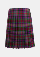 Traditional_Gordon_Red_Tartan_652_kilt_back_image_with_pleated_design_and_adjustable_buckles_for_men