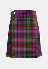 Traditional_Gordon_Red_Tartan_652_kilt_front_image_with_pleated_design_and_adjustable_buckles_for_men