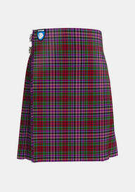 Traditional_Gordon_Red_Tartan_652_kilt_front_image_with_pleated_design_and_adjustable_buckles_for_men