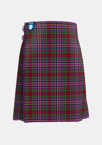 Traditional_Gordon_Red_Tartan_652_kilt_front_image_with_pleated_design_and_adjustable_buckles_for_men