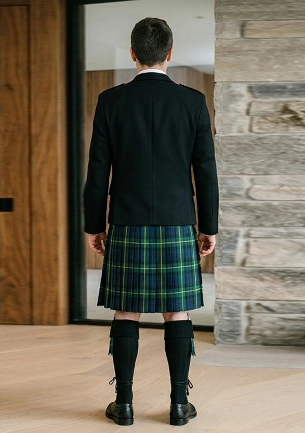Traditional_Gordon_Tartan_Kilt_and_Argyle_Jacket_Kilt_Outfit_back_image