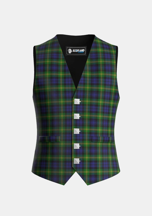 Traditional_Gordon_of_Esselmont_Tartan_215_Waistcoat_front_image