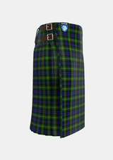 Traditional_Gordon_of_Esselmont_Tartan_215_kilt_right_image_with_pleated_design_and_adjustable_buckles_for_men