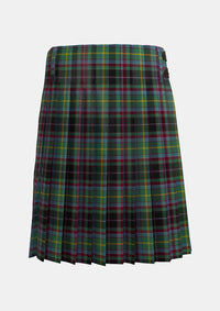 Traditional_Gordonstoun_Tartan_kilt_back_image_with_pleated_design_and_adjustable_buckles_for_men