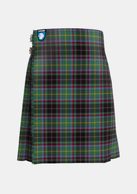 Traditional_Gordonstoun_Tartan_kilt_front_image_with_pleated_design_and_adjustable_buckles_for_men