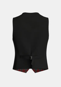 Traditional_Graham_Red_Tartan_5090_Waistcoat_back_image