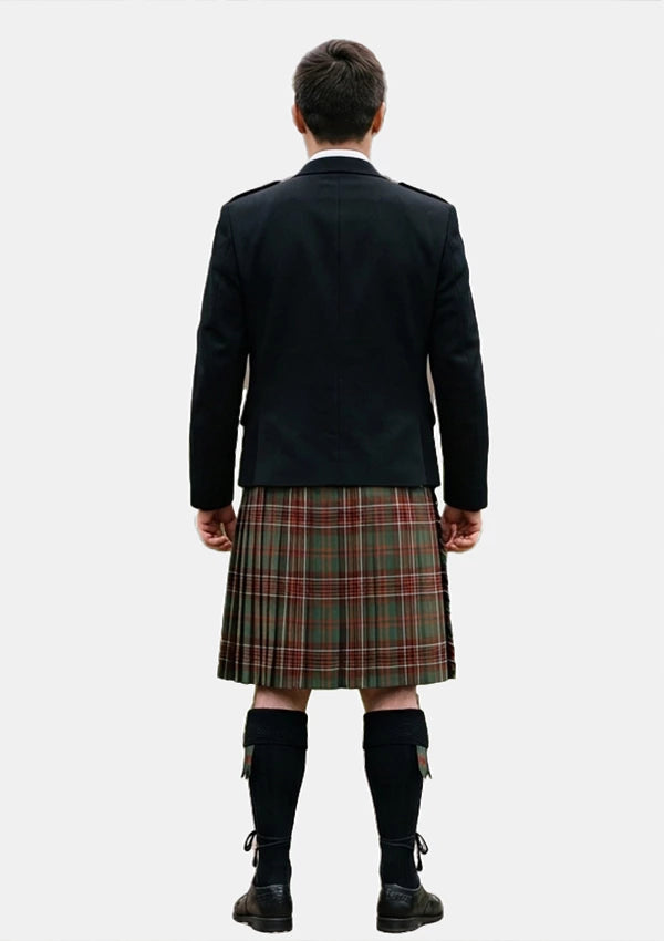 Traditional_Graham_of_Menteith_tartan_Kilt_and_Argyle_Jacket_Kilt_Outfits_back_image
