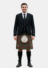 Traditional_Graham_of_Menteith_tartan_Kilt_and_Argyle_Jacket_Kilt_Outfits_front_image