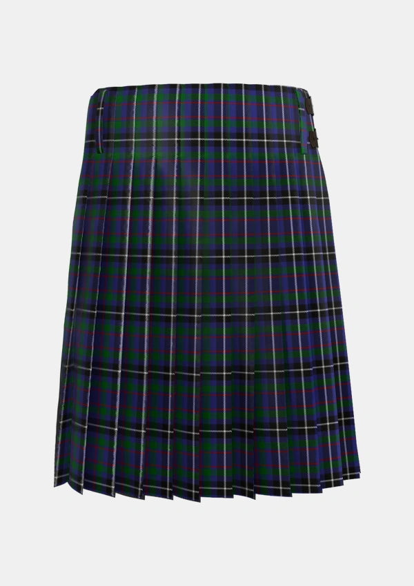 Traditional_Grainger_Tartan_6603_kilt_back_image_with_pleated_design_and_adjustable_buckles_for_men
