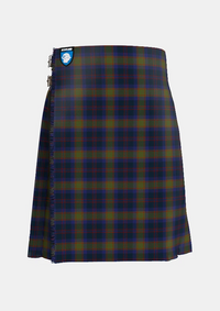 Traditional_Grampian_Tartan_kilt_2151_front_image_with_pleated_design_and_adjustable_buckles_for_men