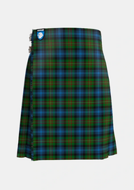 Traditional_Grant_1819_2_Tartan_311_kilt_front_image_with_pleated_design_and_adjustable_buckles_for_men