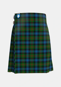 Traditional_Grant_1819_2_Tartan_311_kilt_front_image_with_pleated_design_and_adjustable_buckles_for_men