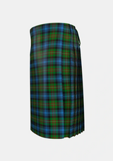 Traditional_Grant_1819_2_Tartan_311_kilt_left_image_with_pleated_design_and_adjustable_buckles_for_men