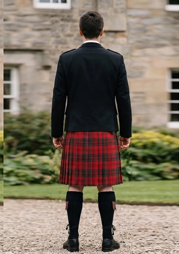 Traditional_Grant_tartan_1384_Kilt_and_Argyle_Jacket_Kilt_Outfit_back_image
