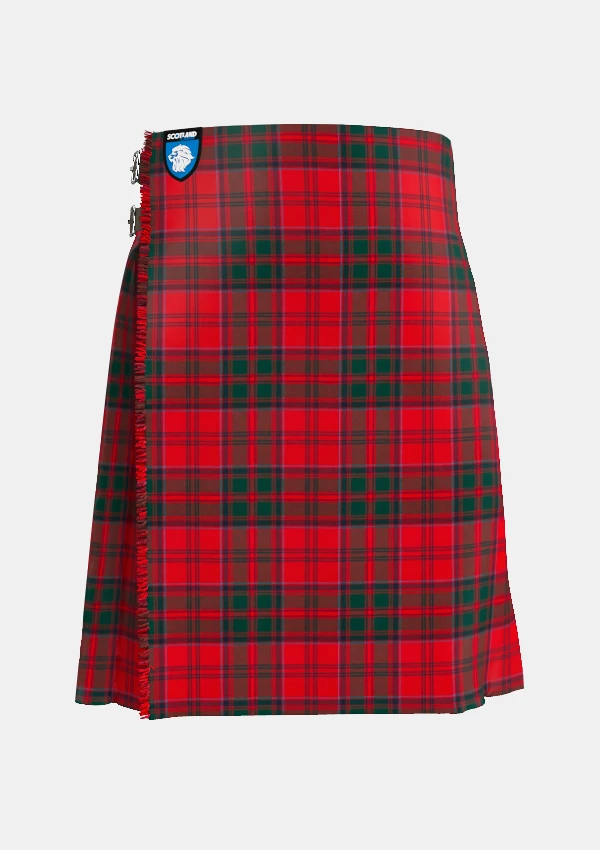 Traditional_Grant_tartan_front_image_with_pleated_design_and_adjustable_buckles_for_men
