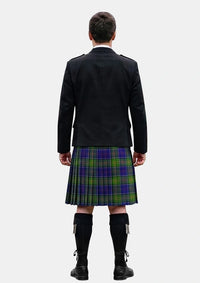 Traditional_Greene_Tartan_4187_Kilt_and_Argyle_Jacket_Kilt_Outfits_back_image