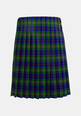 Traditional_Greene_Tartan_kilt_back_image_with_pleated_design_and_adjustable_buckles_for_men