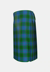 Traditional_Greenlaw_American_Tartan_5791_kilt_left_image_with_pleated_design_and_adjustable_buckles_for_men