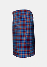 Traditional_Greer_Tartan_5117_kilt_left_image_with_pleated_design_and_adjustable_buckles_for_men