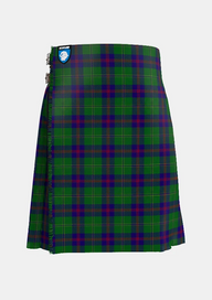 Traditional_Gretna_Green_Tartan_kilt_5119_front_image_with_pleated_design_and_adjustable_buckles_for_men