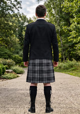 Traditional_Grey_Highlander_Tartan_Kilt_and_Argyle_Jacket_Kilt_Outfit_back_image