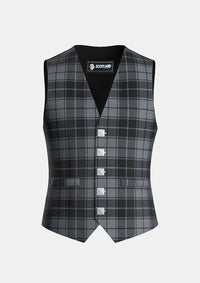 Traditional_Grey_Highlander_Tartan_Waistcoat_front_image