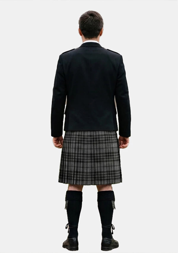Traditional_Grey_Watch_Tartan_Kilt_and_Argyle_Jacket_Kilt_Outfits_back_image