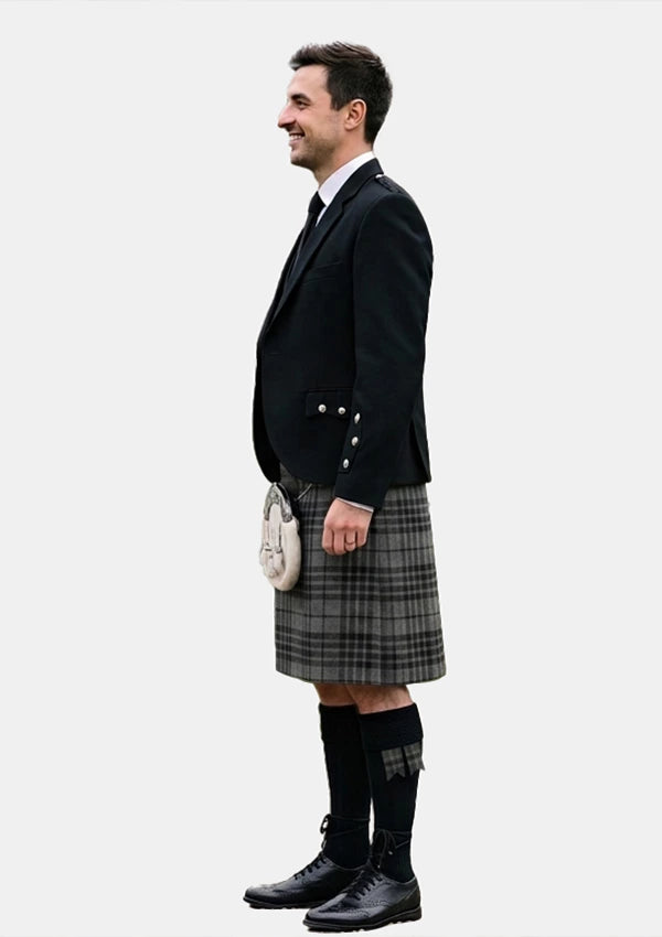 Traditional_Grey_Watch_Tartan_Kilt_and_Argyle_Jacket_Kilt_Outfits_left_image