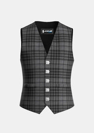 Traditional_Grey_Watch_Tartan_Waistcoat_front_image