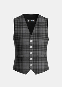 Traditional_Grey_Watch_Tartan_Waistcoat_front_image