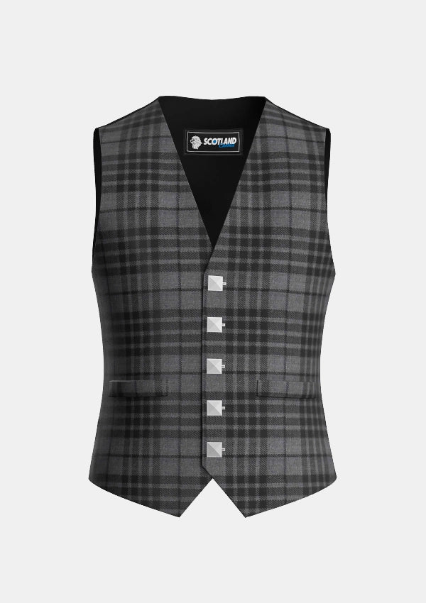 Traditional_Grey_Watch_Tartan_Waistcoat_front_image