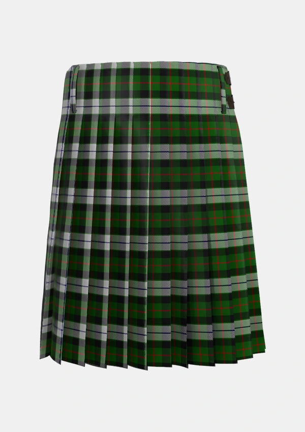 Traditional_Gunn_Mrs_Jane_of_Kirkhill_House_Wick_Tartan_6037_kilt_back_image_with_pleated_design_and_adjustable_buckles_for_men