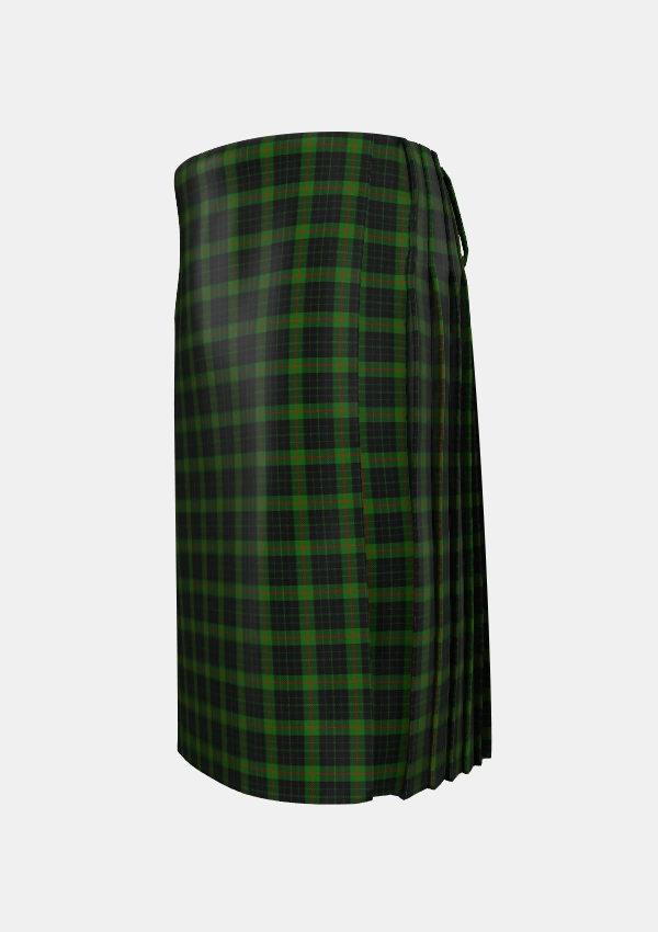 Traditional_Gunn_VS_Tartan_795_kilt_left_image_with_pleated_design_and_adjustable_buckles_for_men