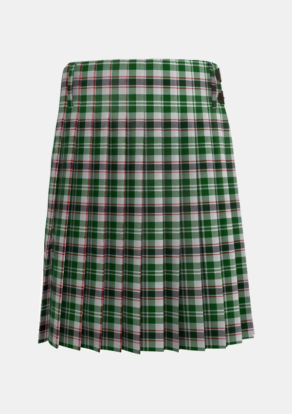 Traditional_Hackett_William_Tartan_10530_kilt_back_image_with_pleated_design_and_adjustable_buckles_for_men