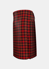 Traditional_Haig_Whisky_Tartan_kilt_1609_left_image_with_pleated_design_and_adjustable_buckles_for_men