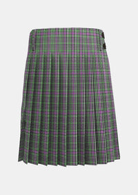 Traditional_Halliday_Tartan_kilt_7552_back_image_with_pleated_design_and_adjustable_buckles_for_men